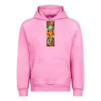 Fuchsia Pink autumn squirrel Urban Hoodie - BundleAndBundleShop