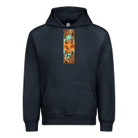 Navy autumn squirrel Urban Hoodie - BundleAndBundleShop