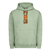 Pigment Oil Green autumn squirrel Urban Hoodie - BundleAndBundleShop