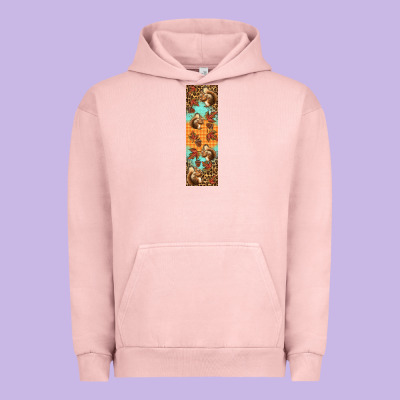 Autumn Squirrel Urban Hoodie Designed By Bundleandbundleshop