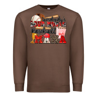 Chestnut somebody's loud mouth baseball mama Premium Sweatshirt - Zillion Design Studio