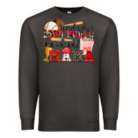 Smoke somebody's loud mouth baseball mama Premium Sweatshirt - Zillion Design Studio