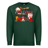 Sports Green somebody's loud mouth baseball mama Premium Sweatshirt - Zillion Design Studio