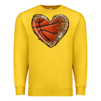 Lemon basketball heart Premium Sweatshirt - texasbilliewilder