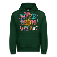 Forest Green wife mom ma Urban Hoodie - AdoDesignShop