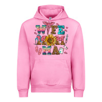 Fuchsia Pink wife mom ma Urban Hoodie - AdoDesignShop