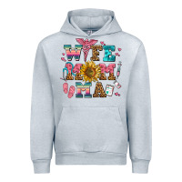 Heather Grey wife mom ma Urban Hoodie - AdoDesignShop
