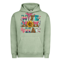 Pigment Oil Green wife mom ma Urban Hoodie - AdoDesignShop