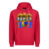 Cardinal proud mom Premium Hoodie - AdoDesignShop