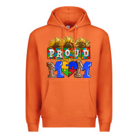 Carrot proud mom Premium Hoodie - AdoDesignShop