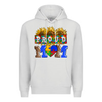 Dove Grey proud mom Premium Hoodie - AdoDesignShop