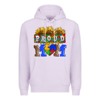 Lilac proud mom Premium Hoodie - AdoDesignShop