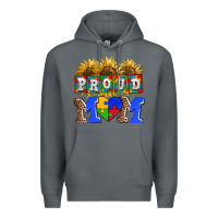 Rock proud mom Premium Hoodie - AdoDesignShop