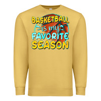 Antique Gold basketball is my favorite season Premium Sweatshirt - texasbilliewilder