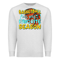 Oatmeal Heather basketball is my favorite season Premium Sweatshirt - texasbilliewilder