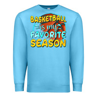 Ocean Blue basketball is my favorite season Premium Sweatshirt - texasbilliewilder