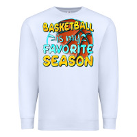 White basketball is my favorite season Premium Sweatshirt - texasbilliewilder