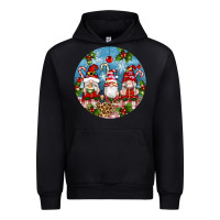 Black christmas gnomes ornament Urban Hoodie - Artiststas