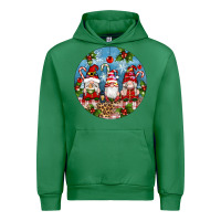 Emerald christmas gnomes ornament Urban Hoodie - Artiststas