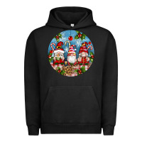 Pigment Black christmas gnomes ornament Urban Hoodie - Artiststas