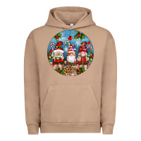 Pigment Burro christmas gnomes ornament Urban Hoodie - Artiststas