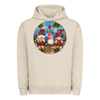 Pigment French Oak christmas gnomes ornament Urban Hoodie - Artiststas