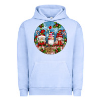 Pigment Grape Ice christmas gnomes ornament Urban Hoodie - Artiststas
