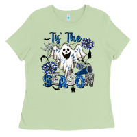 Matcha Tis' The Season Cheer Ghost Ladies Tee - BarkalooDesign