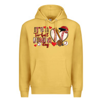 Antique Gold it s a tee ball kinda day baseball Premium Hoodie - Artiststas