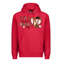 Cardinal it s a tee ball kinda day baseball Premium Hoodie - Artiststas