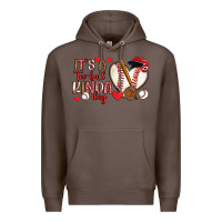 Coffee it s a tee ball kinda day baseball Premium Hoodie - Artiststas