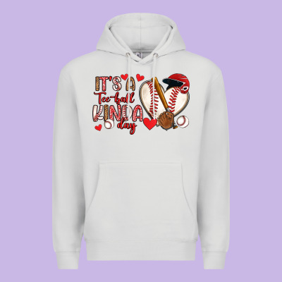It S A Tee Ball Kinda Day Baseball Premium Hoodie Designed By Artiststas