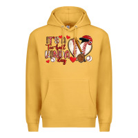 Mustard it s a tee ball kinda day baseball Premium Hoodie - Artiststas