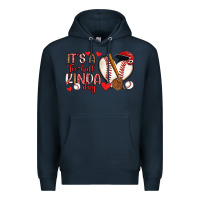 Navy it s a tee ball kinda day baseball Premium Hoodie - Artiststas