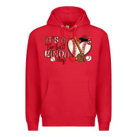 Red it s a tee ball kinda day baseball Premium Hoodie - Artiststas