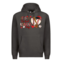 Smoke it s a tee ball kinda day baseball Premium Hoodie - Artiststas