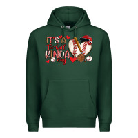 Sports Green it s a tee ball kinda day baseball Premium Hoodie - Artiststas
