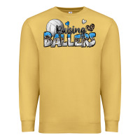 Antique Gold raising ballers volleyball Premium Sweatshirt - Zillion Design Studio