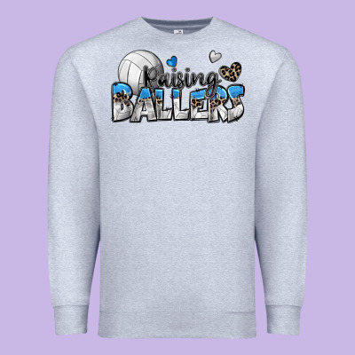 Premium Sweatshirt raising ballers volleyball