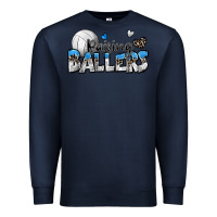 Navy raising ballers volleyball Premium Sweatshirt - Zillion Design Studio