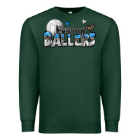 Sports Green raising ballers volleyball Premium Sweatshirt - Zillion Design Studio