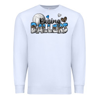White raising ballers volleyball Premium Sweatshirt - Zillion Design Studio