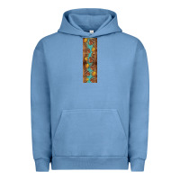 Pigment Pebble Blue autumn squirrel Urban Hoodie - BundleAndBundleShop