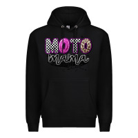 Black moto mama Premium Hoodie - Artiststas