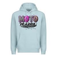 Blue Mist moto mama Premium Hoodie - Artiststas