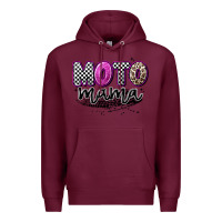 Burgundy moto mama Premium Hoodie - Artiststas