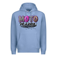 Colony Blue moto mama Premium Hoodie - Artiststas