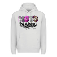 Dove Grey moto mama Premium Hoodie - Artiststas