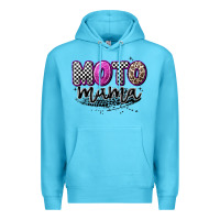 Ocean Blue moto mama Premium Hoodie - Artiststas