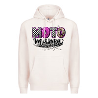 Pale Pink moto mama Premium Hoodie - Artiststas